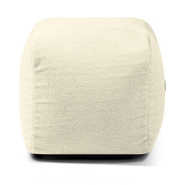 Kreminės spalvos iš boucle sėdmaišis Plus 50 Lounge – SLOWDOWN-image-2