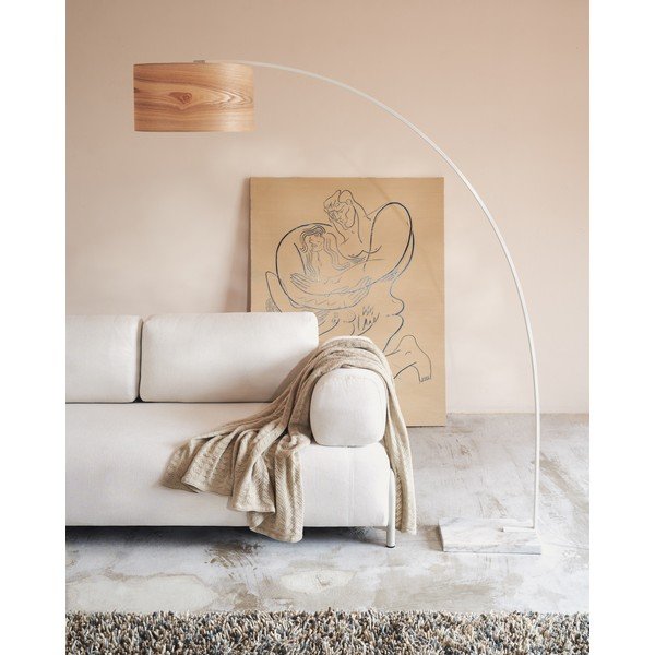 Megzta antklodė ir pledas iš vilnos/iš mišraus pluošto 130x170 cm Malik – Kave Home-image-2