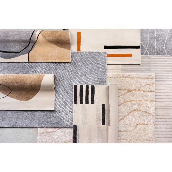 Smėlio spalvos kilimas 160x230 cm Abstracta – Universal-image-3