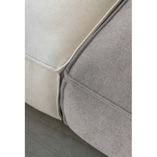 Kampinė sofa šviesiai pilkos spalvos (su kairiuoju kampu) Flex Felix – Miuform-image-4