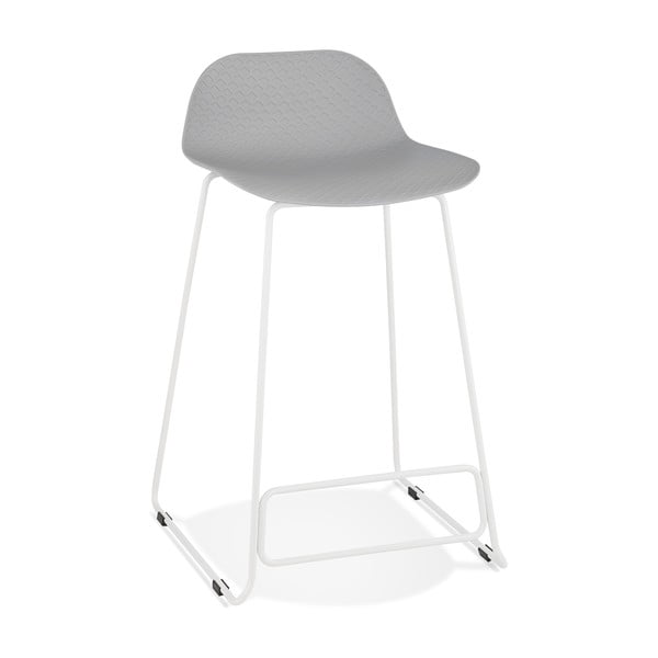 Kokoon Slade mini baro kėdė, pilka, sėdynės aukštis 66 cm