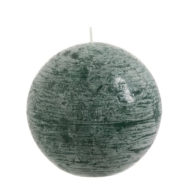 Tamsiai žalia rutuliuko formos žvakė J-Line Ball