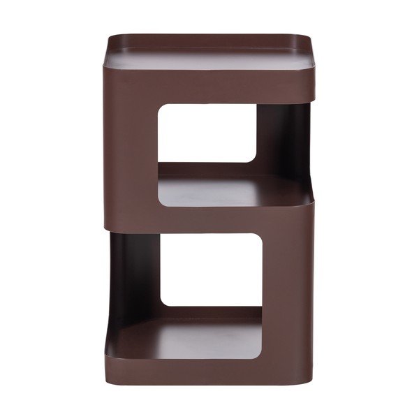 Iš metalo šoninis stalas 35x35 cm Riv – WOOOD-image-2