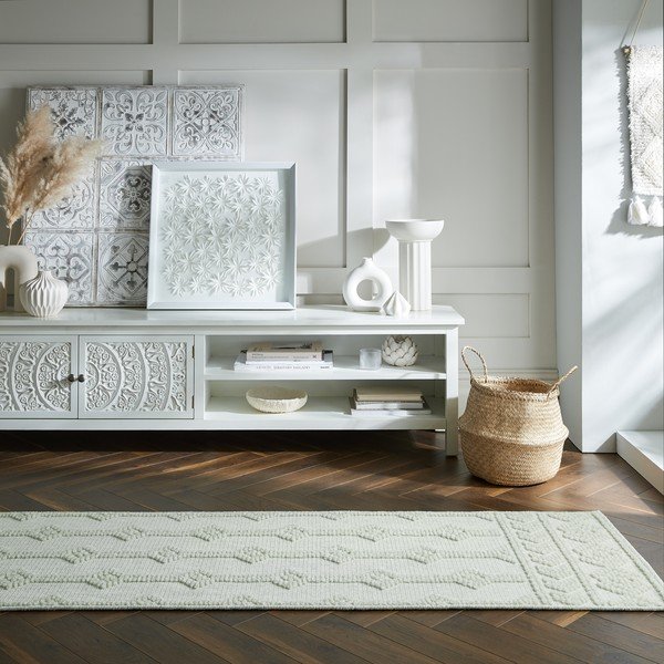 Smėlio spalvos kiliminė danga 218x60 cm Verve Shyla - Flair Rugs-image-1