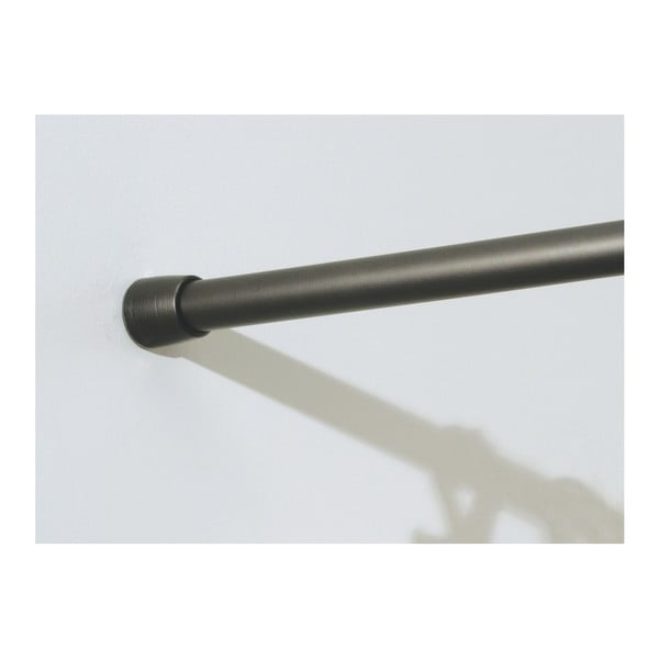 Bronzos spalvos dušo užuolaidų strypas su reguliuojamu ilgiu InterDesign Strypas, ilgis 127-221 cm-image-1