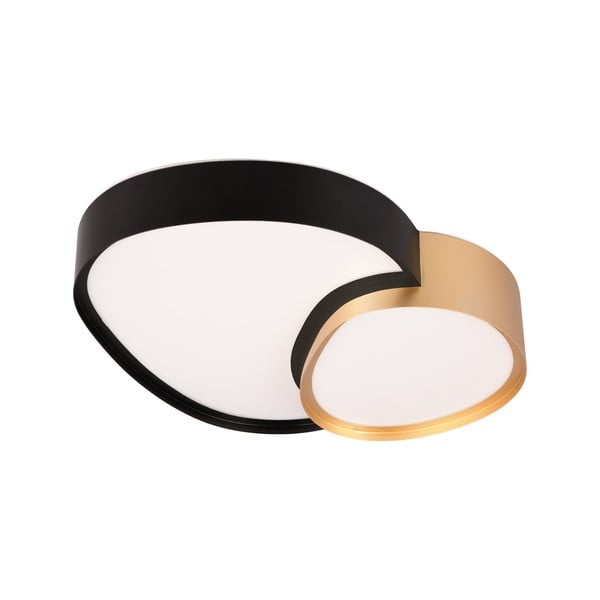 Lubinis šviestuvas juodos spalvos/auksinės spalvos LED 36x43.5 cm Rise – Trio