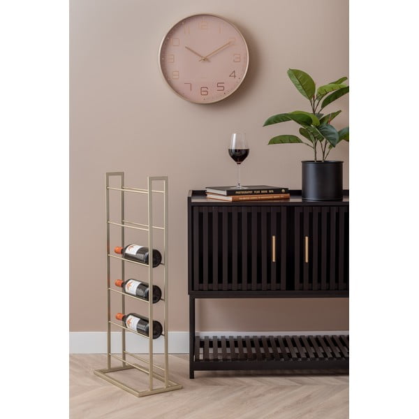 Auksinės spalvos iš metalo vyno lentyna butelių skaičius 5 38x84,5x20 cm Single Floor – PT LIVING-image-4