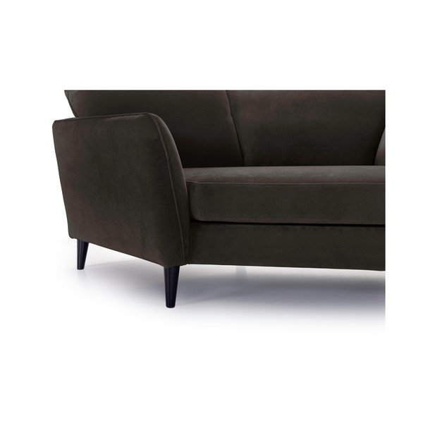 Ruda kampinė sofa Scandic Bridge, kairysis kampas-image-1