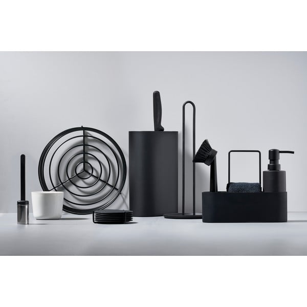 Juodos spalvos iš plastiko/iš silikono stovas skalbimo reikmenims Singles – Zone-image-3