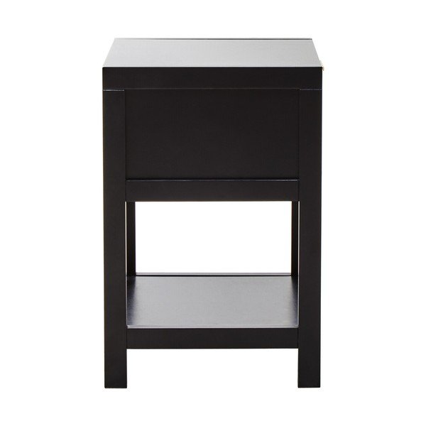 Juodos spalvos naktinis staliukas Sherman – Premier Housewares-image-4
