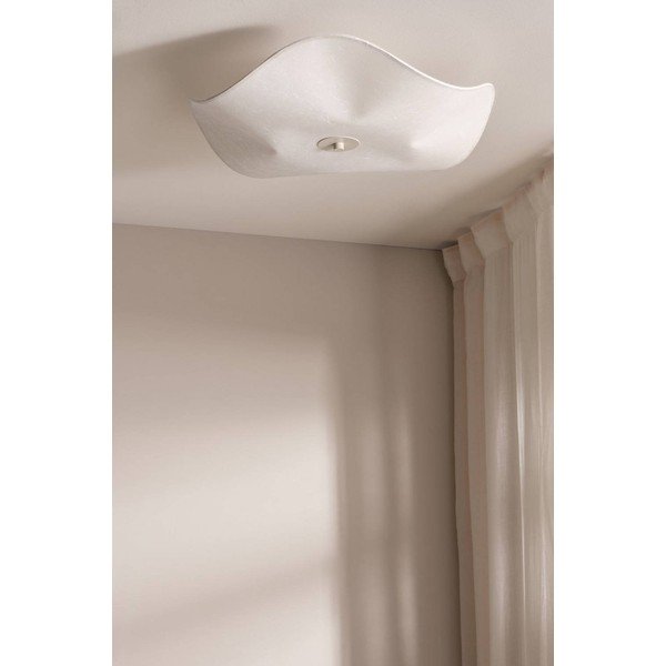 Kreminės spalvos iš popieriaus lubinis šviestuvas ø 60 cm Monshi – Jotex-image-2