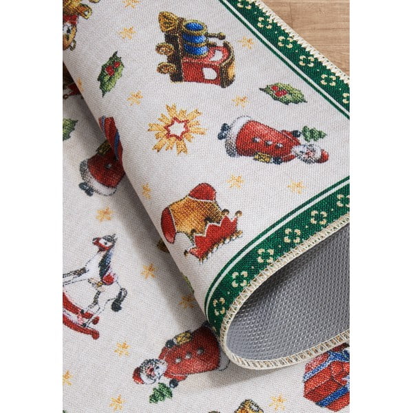 Kilimas žalios spalvos su Kalėdų motyvu 50x80 cm Green Christmas – Villeroy&Boch-image-4