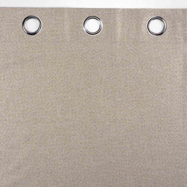 Visiškai užtemdo užuolaida smėlio spalvos 140x260 cm Crepuscule – douceur d'intérieur-image-4
