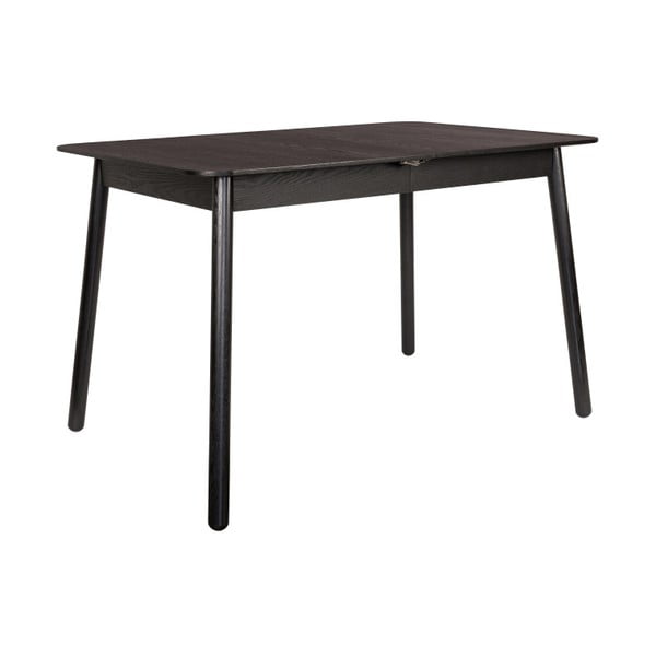 Juodas prailginamas valgomojo stalas Zuiver Glimps, 120 x 80 cm-image-4