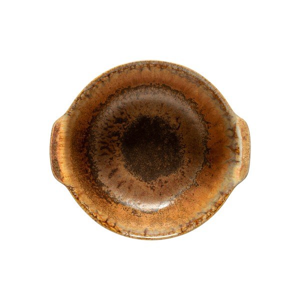 Rudos spalvos iš akmens masės mažas dubuo 550 ml Poterie – Casafina-image-4