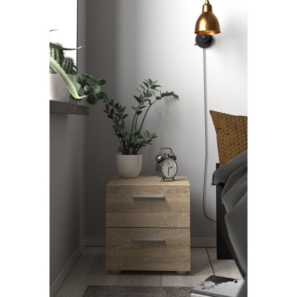 Natūralios spalvos naktinis staliukas Pepe – Tvilum-image-1