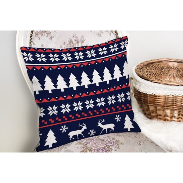 Tekstilinis užvalkalas su Kalėdų motyvu 43x43 cm - Mila Home-image-2