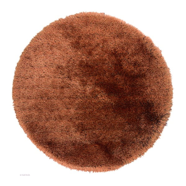 Apvalus rudas kilimas Flair Rugs Pearl, 150 cm
