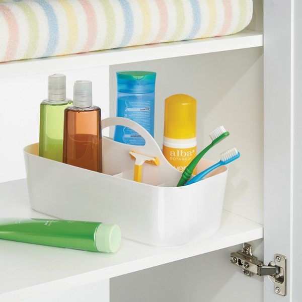 Baltas "InterDesign Clarity" organizatorius-image-1