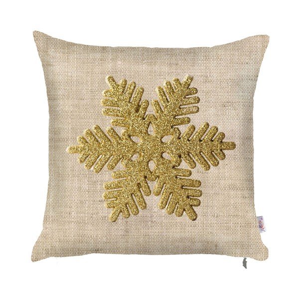 Kalėdinis užvalkalas Mike & Co. NEW YORK Medaus snaigė, 43 x 43 cm