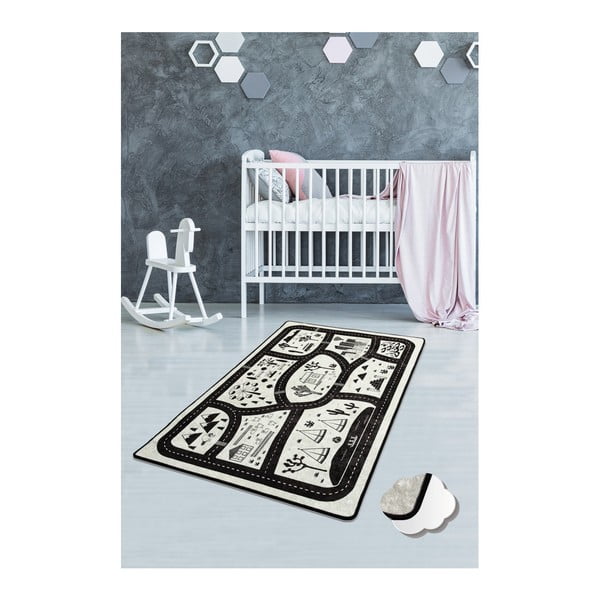 Vaikiškas kilimas "Black City", 140 x 190 cm-image-1