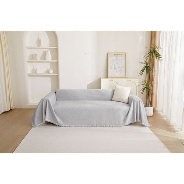 Šviesiai pilkos spalvos krėslui baldų apmušalas 70 cm Talo – Filumi-image-2