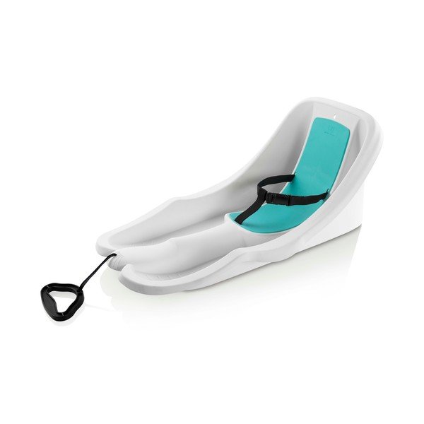 Pilkos ir mėlynos spalvos traukiamas bobas "Gizmo Baby Rider ice