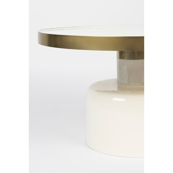 Iš metalo apvalios formos šoninis stalas ø 60 cm Glam – Zuiver-image-4