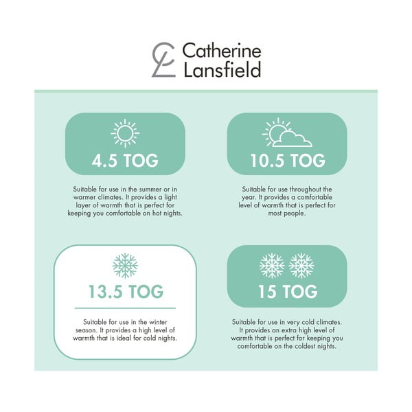 Antklodė ir užpildas žiemos sezonui 220x230 cm Anti Allergy Hollowfibre – Catherine Lansfield-image-3