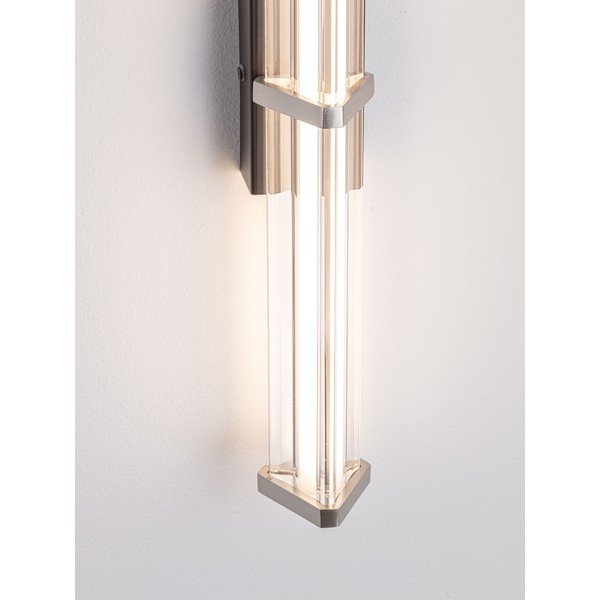 Matinės juodos spalvos/matinės sidabrinės spalvos iš metalo sieninė lempa LED su pritemdymo funkcija Pheme – Nova Luce-image-2