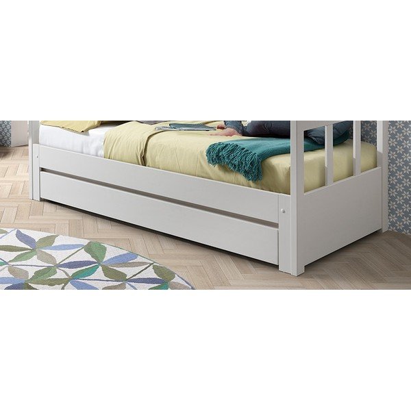 Vaikiška lovos daiktadėžė baltos spalvos PINO – Vipack-image-2