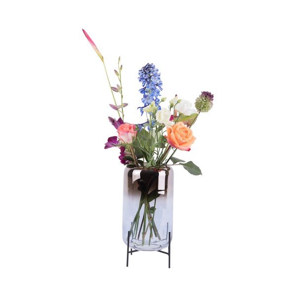 Stiklinė vaza PT LIVING Silver Fade, aukštis 29 cm-image-2