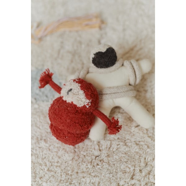 Smėlio spalvos iš medvilnės vaikiškas žaidimų kilimas ø150 cm Solar System – Lorena Canals-image-4