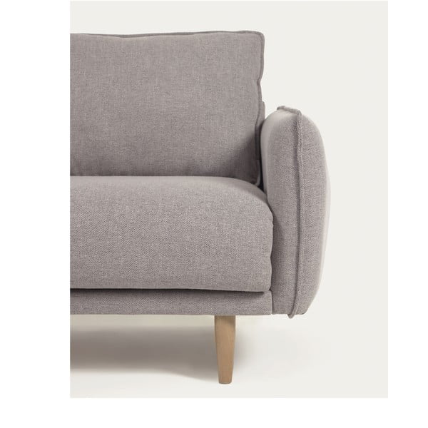 Pilka sofa 210 cm Carlota - Kave Home-image-1