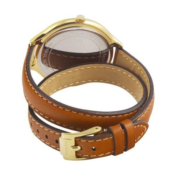Laikrodis su odiniu dirželiu Michael Kors MK2256-image-1
