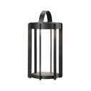 Lauko LED žibintas juodos spalvos USB (aukštis 30 cm) Firefly – Zone