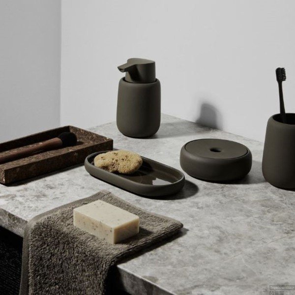 Rudos spalvos muilo dozatorius Blomus Sono, 250 ml-image-4