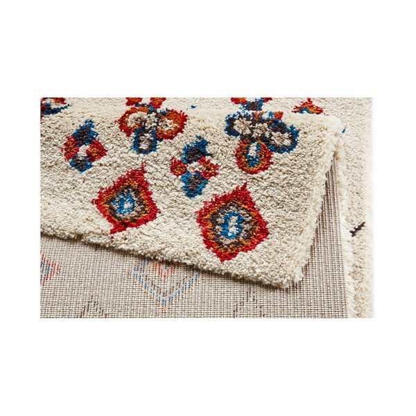 Kreminės ir raudonos spalvos kilimas Mint Rugs Allure Ronno Creme, 200 x 290 cm-image-1