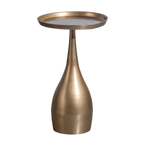 Apvalios formos šoninis stalas iš metalo 33x33 cm Cone – BePureHome