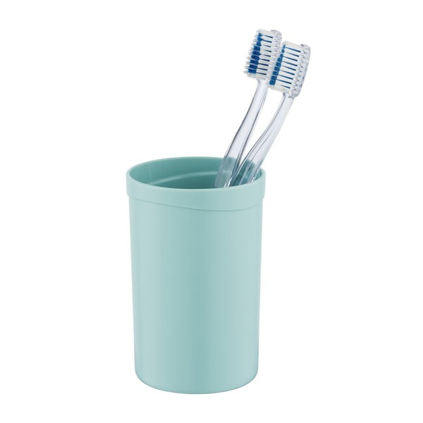 Mėtų spalvos plastikinis puodelis dantų šepetėliams. Vigo - Allstar