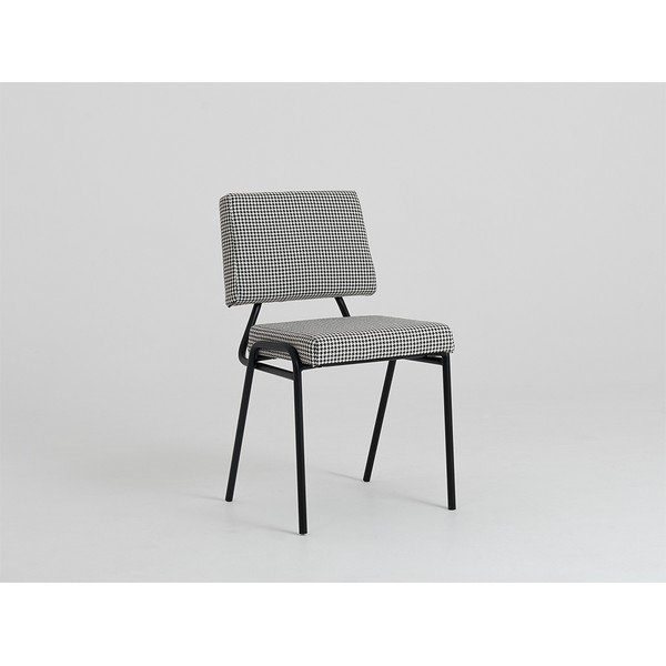 Balta ir juoda valgomojo kėdė Simple - CustomForm-image-1