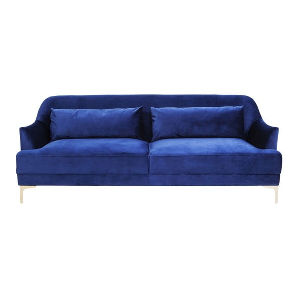 Mėlyna trijų vietų sofa "Kare Design Proud
