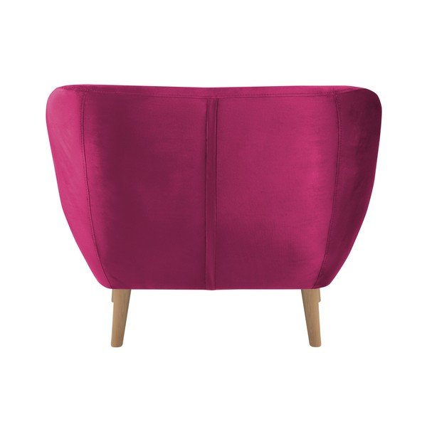 Rožinis fotelis Mazzini Sofas Amelie-image-3