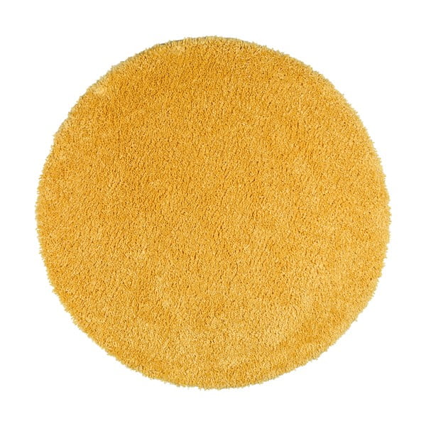 Geltonas kilimas Universal Aqua Liso, ø 80 cm