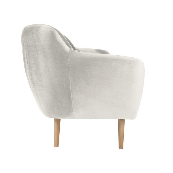Kreminė trijų vietų sofa Mazzini Sofas Benito-image-2