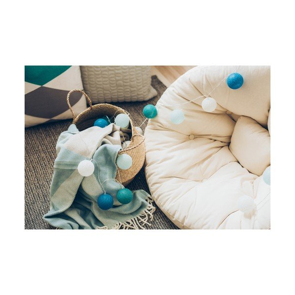 Rudos spalvos LED lempučių girlianda LUKKA, 30 lempučių-image-4