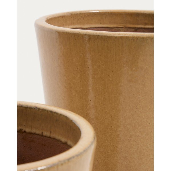 Iš keramikos vazonai 3 vnt. ø 47 cm Rotja – Kave Home-image-2