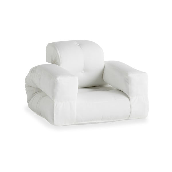 Baltos spalvos lauko sofa-krėslas Karup Design OUT™ Buckle Up