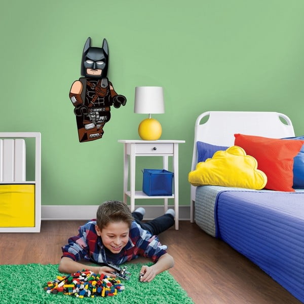 Sieninis šviestuvas su lipduku LEGO® story 2 Batman-image-4