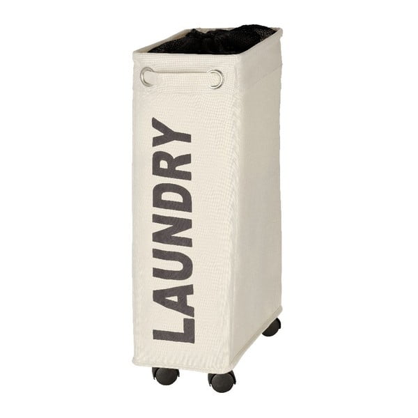 Smėlio spalvos skalbinių krepšys Wenko Corno, 44,4 l-image-4